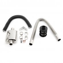 24mm Exhaust Silencer & 25mm Filter Exhaust and Intake Pipe for Air Diesel Heater Accessories COD