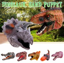 Simulation Dinosaur Crocodile Hand Puppet Gloves Toys COD