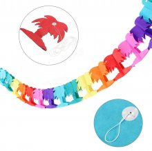 3 M Themed Events Beach Party Garlands Rainbow Decoration Toys Palm Tree COD