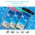 SZ-1 Universal 30M Waterproof Armband Phone Case Sealed Dry Bags Transparent Swimming Cell Phone Pouch Cover for 7.2inch Mobile Phone COD
