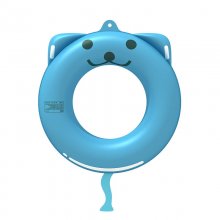 60CM Kids Cartoon Inflatable Swimming Ring Beach Summer Pool Float Rafts Water Play Party Toys COD