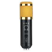 Audio Dynamic USB Condenser Sound Recording Vocal Microphone Mic Kit With Stand Mount COD