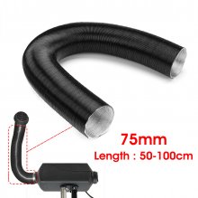 75mm Heater Duct Pipe Hot & Cold Air Ducting For Diesel Heater COD