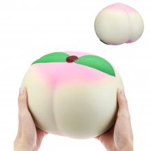 25*23CM Huge Squishy Dark Luminous Peach Super Slow Rising Fruit Toy With Original Packing COD
