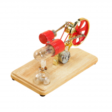 LL-009 4 Color Stirling Engine Motor Model Electricity Generator Motor Education Experiment Toy COD