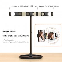 Bakeey Z2 Adjustable Universal Rotates 360 Degree Retractable Desktop Phone Stand Holder Stand for Tablet Mobile Accessories COD