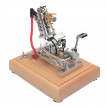 Banggood H09 Mini Hoglet CNC Single Cylinder Engine Kids Children Science Discovery Toys COD