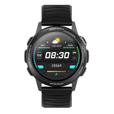 X28 1.32inch 360*360 HD Large Screen Smart Watch Waterproof Heart Rate Monitor Blood Pressure Oxygen GPS Tracker Sport Full Touch Wristwatch COD