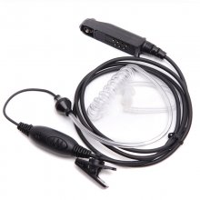 BAOFENG UV-9R Plus Waterproof Walkie Talkie Covert Air Acoustic Tube Headset For UV-XR A-58 UVXR UV9R GT-3WP 2 Way Radio COD