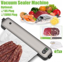 Household Vacuum Sealer Machine Seal Meal Food Vacuum Sealer System with 15 Free Bags One Touch Control Short Seal Time Low Noise COD