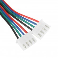2Pcs XH2.54 Terminal Double-ended White Terminal 1M 4pin-6pin Stepper Motor Connection Cable for 3D Printer Part COD