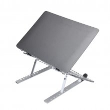 Adjustable Foldable Laptop Stand Non-slip Desktop Notebook Holder For Macbook COD