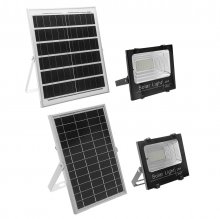 25w/40w/60w Solar Flood Light Solar LED Spotlight W/ Manual/Remote Control Solar Panel IP67 Waterproof COD