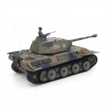 Heng Long 3819-1 7.0 1/16 2.4G Larger Germany Panther RC Tank Infrared Battle Launch Vehicles Models Smoke Sound Toys COD