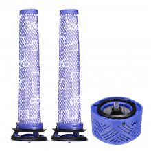 2pcs Pre Filter with Hepa Filter Kit Replacement for Dyson V6 Vacuums Spare Part