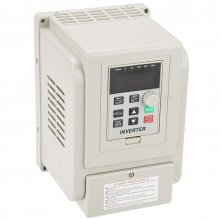 Excellway Universal Frequency Converter Low Voltage PWM Control Open V / F with Single-Phase 220V Input and Three-Phase 220V Output Optional Rated Power 0.75kW/1.5kW/2.2kW/4kW Energy Saving for variou