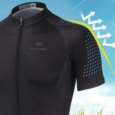 XINTOWN Outdoor Cycling Clothing Summer Jersey Breathable Short-Sleeved Suit Men Biking Shirt COD