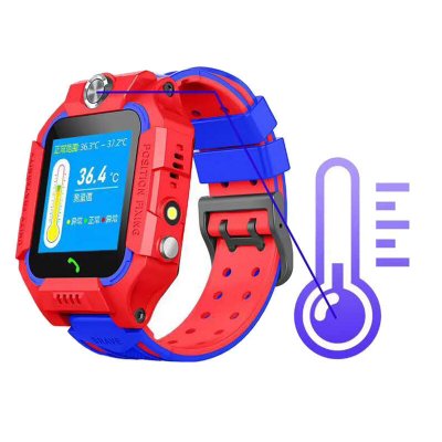 Bakeey FZ5 Thermometer Temperature Measurement Kid Watch S0S GPRS Real-time Positioning Smart Watch COD