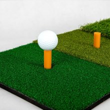 30*60CM Golf Practice Mat 3 In 1 Golf Hitting Practice Faux Turf Indoor Outdoor Portable Golf Training Equipment COD