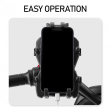 Bike Phone Holder 360° View Phone Stand Mount Navigation Bracket Shockproof Anti Vibration for Bicycle Motorcycle COD