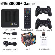 G11 Pro 256G 50000 Games 4K HD Video Game Console TV Game Stick 2.4G Wireless Gamepad for PSP GBC GBA N64 Game Player COD