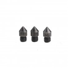 0.4mm/0.6mm/0.8mm 1.75mm Hardened Steel Nozzle for Creality CR-10/Ender3 Anet/Makerbot 3D Printer Part High Temperature Resistance COD
