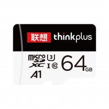 Lenovo Thinkplus TF Memory Card 32G 64GB 128GB 256GB High Speed A1 U1 C10 Micro SD Card MP4 MP3 Card for Car Driving Recorder Security Monitor Card Speakers