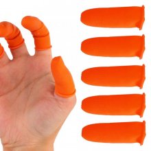 Bakeey 100pcs Single-use Ultra-thin Anti-slip Anti-dust Anti-static Latex Fingertips Gloves Finger Sleeve Protector COD