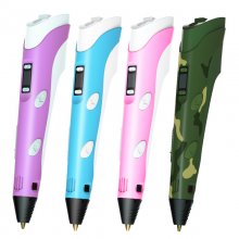 Camouflage 2nd Generation 3D Printing Pen with EU Plug COD