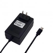 Round/Flat Head Power Adapter DC Power Adapter for CCTV Security Camera Power Cord - US Plug COD