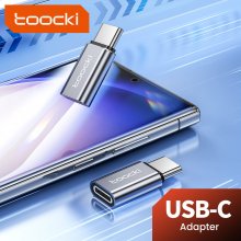 Toocki Z9 Type-C Male to iP Female Aluminum Alloy Adapter Converter for Phone Computer Laptop COD