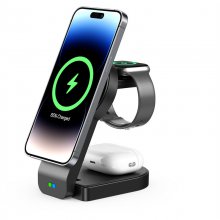 B-23 15W 10W 7.5W 5W Wireless Charger Fast Wireless Charging Stand for Qi-enabled Smart Phones for iPhone 15 15Plus 15 Pro 15Pro Max for Huawei Mate60 Pro for Samsung Galaxy S23 for Xiaomi13pro for Ai