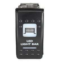 20A 12V LED Toggle Switch On/Off Rocker Switch LED Light Bar Switch COD