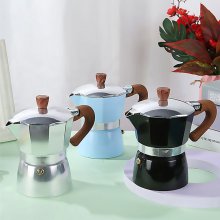 150ml / 300ml Italian Moka Pot Portable Espresso Coffee Stove Industrial Stainless Steel with Composite Bottom Scandinavian Minimalist Design COD