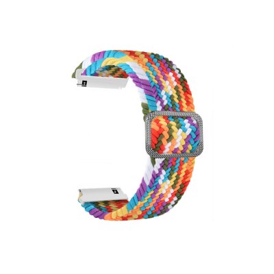 22mm Multicolor Stretch Woven Smart Watch Band Replacement Strap for Xiaomi Watch S1/S1 Active/color 2 COD