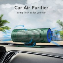 Car Air Freshener Auto Electric Air Diffuser Aroma USB Mini Dual-fan Air Freshener PM2.5 Car Activated Carbon Purifier COD