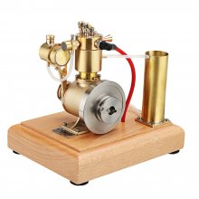 Eachine EM4 Gasoline Engine Model Stirling Water-cooled Cooling Structure With A Cooling Water Tank And A Circulating Gear Pump COD