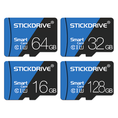 Stickdrive CLASS10 U3 U1 TF Memory Card 32G 64G 128G 256G High Speed Driving Recorder TF Card Camera Monitoring Card with SD Adapter COD