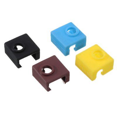 SIMAX3D® Yellow/Blue/Brown/Black Silicone Protective Case for 3D Printer Heating Block Hotend COD