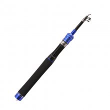 1.8M Mini Portable Adjustable Travel Carp Feeder Telescopic Fishing Rod Stream Hand Pole Fishing Tackle COD
