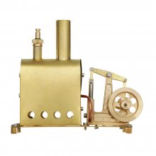 Microcosm Mini Steam Boiler Steam Engine Model Gift Collection DIY Stirling Engine COD