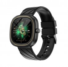 DOOGEE Ares 1.32 inch 360*360px 386 PPI Creative Screen Dynamic Heart Rate Blood Oxygen Monitor 24 Sports Modes 300mAh Big Battery Capacity 3ATM Waterproof Smart Watch