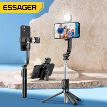 ESSAGER C01 Selfie Stick Degree Adjustable Photo Holder 7-gear Lengthened Tripod Live Broadcast Separated Stand Support Mobile Phone Remote Control COD
